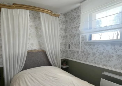 Rénovation d’une chambre, ambiance douce et raffinée